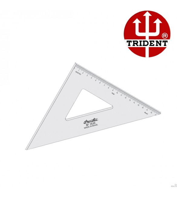 ESQUADRO TRIDENT 26CM REF 1526